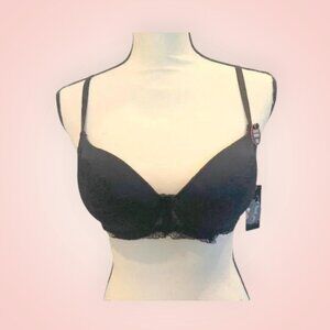 Rene Rofe Push Up Lace Underwire Front Closure – 36C